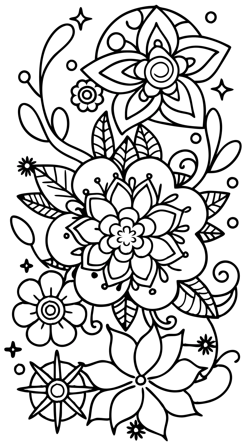 coloriages gratuits enchevêtrés